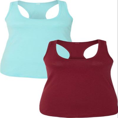 1533 Next Level The Ideal Racerback Tank LargeCancun-Cardinal