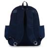 Ame & Lulu Courtside 2.0 Tennis Backpack - Removable Adjustable Straps - Exterior Pocket Fits Two Racquets - Black & Blue - 1 Count view 2