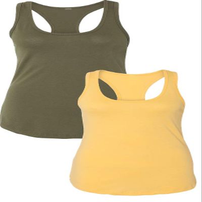 1533 Next Level The Ideal Racerback Tank Medium Army-Banana