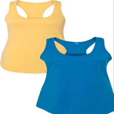 1533 Next Level The Ideal Racerback Tank 2XLBanana-Turquoise