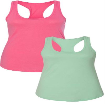 1533 Next Level The Ideal Racerback Tank Small Pink-Mint