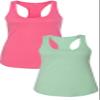 1533 Next Level The Ideal Racerback Tank Small Pink-Mint view 1