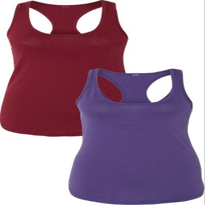 1533 Next Level The Ideal Racerback Tank 2XLCardinal-Purple
