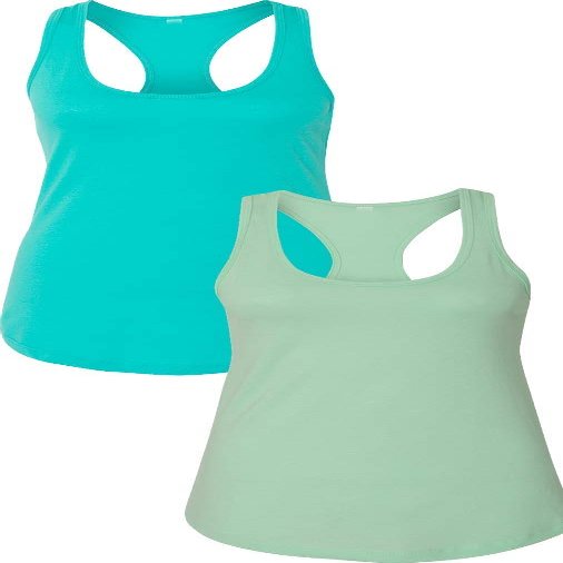 1533 Next Level The Ideal Racerback Tank 2XLTahiti-Mint