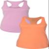 1533 Next Level The Ideal Racerback Tank LargeLilac-Orange view 1