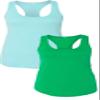 1533 Next Level The Ideal Racerback Tank 2XLCancun-Green view 1