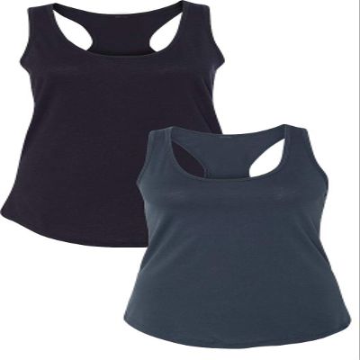 1533 Next Level The Ideal Racerback Tank LargeBlack-Indigo