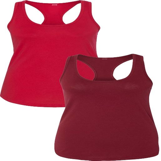 1533 Next Level The Ideal Racerback Tank Medium Red-Cardinal