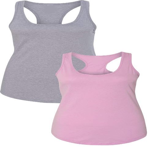 1533 Next Level The Ideal Racerback Tank 2XLHeather Grey-Lilac