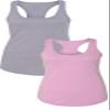 1533 Next Level The Ideal Racerback Tank 2XLHeather Grey-Lilac view 1