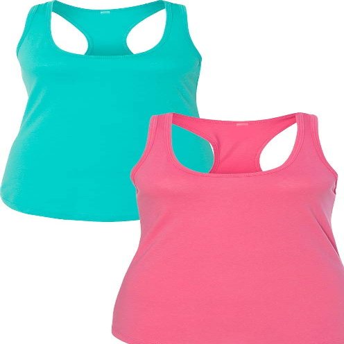 1533 Next Level The Ideal Racerback Tank Medium Tahiti-Pink