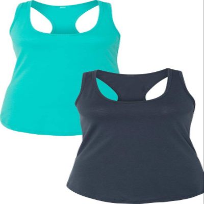 1533 Next Level The Ideal Racerback Tank 2XLTahiti-Indigo