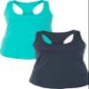 1533 Next Level The Ideal Racerback Tank 2XLTahiti-Indigo view 1