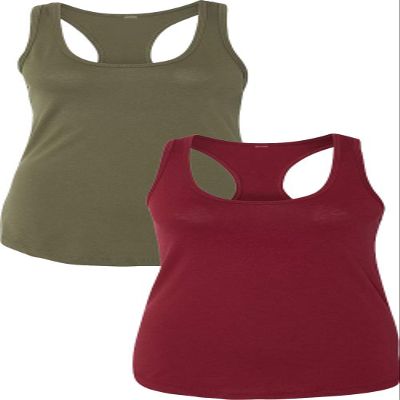 NEXT LEVEL APPAREL Women's The Ideal Quality Tank Top X-Small Army-Cardinal