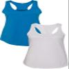 1533 Next Level The Ideal Racerback Tank 2XLTurquoise-White view 1