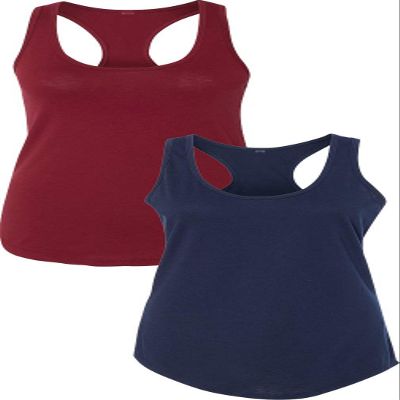 1533 Next Level The Ideal Racerback Tank 2XLCardinal-Navy