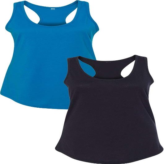 1533 Next Level The Ideal Racerback Tank 2XLTurquoise-Black