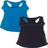 1533 Next Level The Ideal Racerback Tank 2XLTurquoise-Black view 1