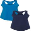 1533 Next Level The Ideal Racerback Tank 2XLTurquoise-Navy view 1