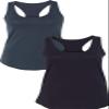 1533 Next Level The Ideal Racerback Tank XLIndigo-Black view 1