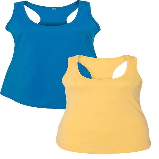 1533 Next Level The Ideal Racerback Tank LargeTurquoise-Banana