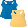 1533 Next Level The Ideal Racerback Tank LargeTurquoise-Banana view 1