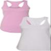 1533 Next Level The Ideal Racerback Tank LargeLilac-White view 1