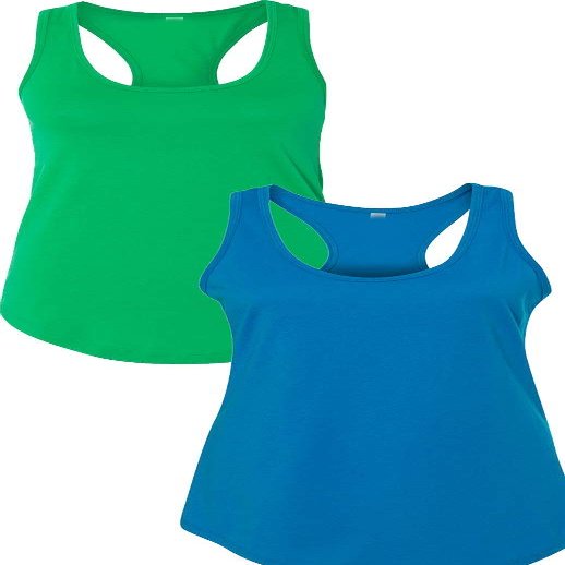 1533 Next Level The Ideal Racerback Tank X-Small Green-Turquoise