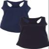 1533 Next Level The Ideal Racerback Tank 2XLNavy-Black view 1