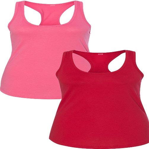 1533 Next Level The Ideal Racerback Tank XLPink-Red