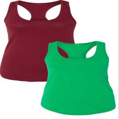 1533 Next Level The Ideal Racerback Tank 2XLCardinal-Green