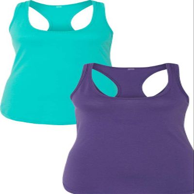 1533 Next Level The Ideal Racerback Tank 2XLTahiti-Purple