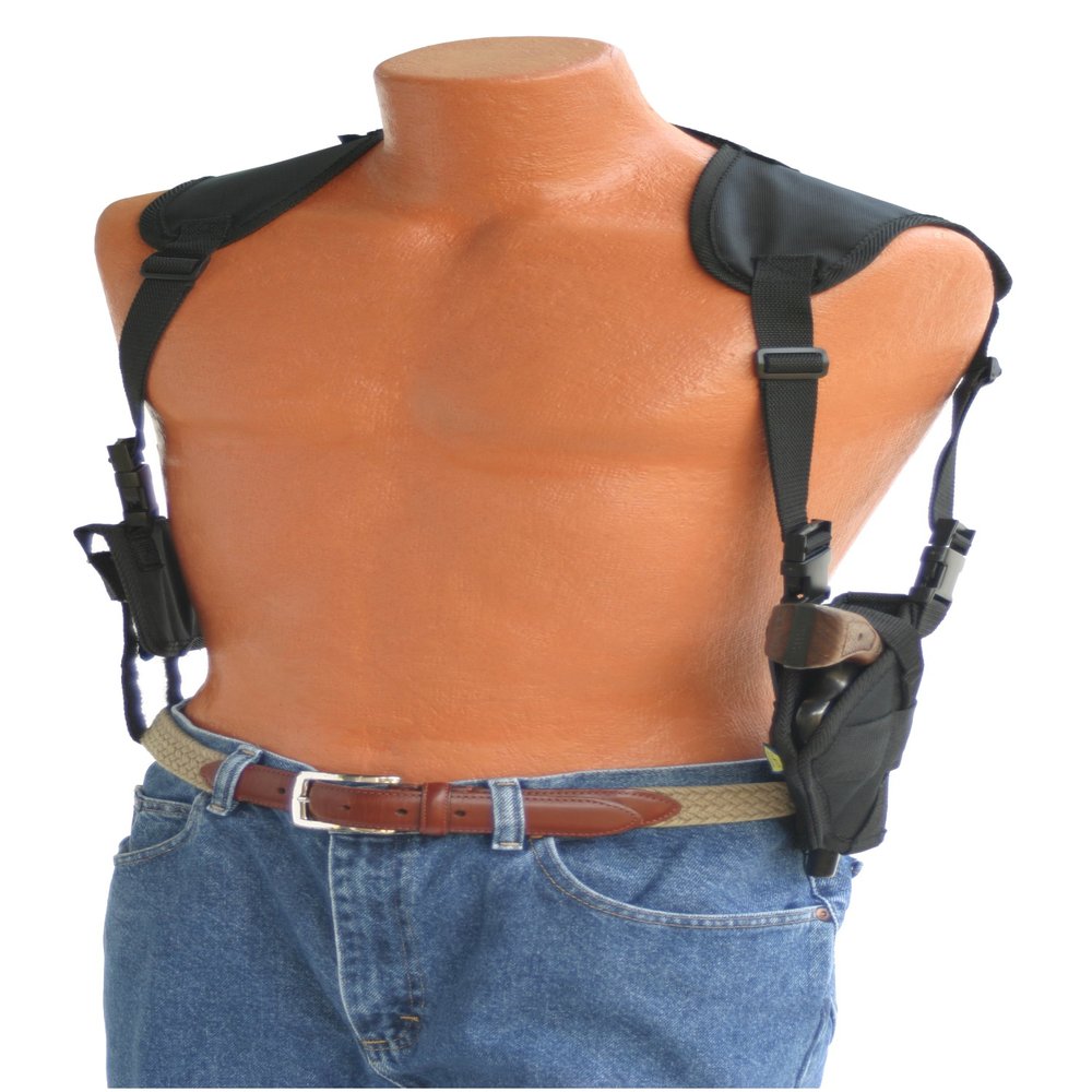 Vertical Shoulder Holster Fits Smith and Wesson 6" Barrels 14,17,19,66,586,617,629,647,648,657,686,617,629