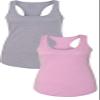 1533 Next Level The Ideal Racerback Tank Small Heather Grey-Lilac view 1
