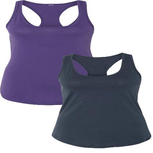1533 Next Level The Ideal Racerback Tank 2XLPurple-Indigo