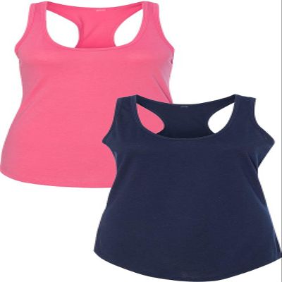 1533 Next Level The Ideal Racerback Tank XLPink-Navy