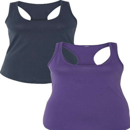 1533 Next Level The Ideal Racerback Tank LargeIndigo-Purple