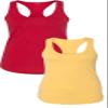 NEXT LEVEL APPAREL Women's The Ideal Quality Tank Top Medium Red-Banana view 1