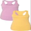 1533 Next Level The Ideal Racerback Tank LargeLilac-Banana view 1