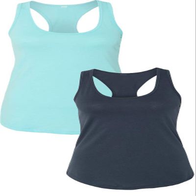 1533 Next Level The Ideal Racerback Tank Small Cancun-Indigo