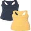 1533 Next Level The Ideal Racerback Tank Medium Indigo-Banana view 1