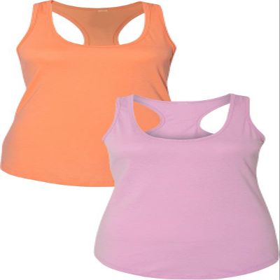 1533 Next Level The Ideal Racerback Tank Small Orange-Lilac