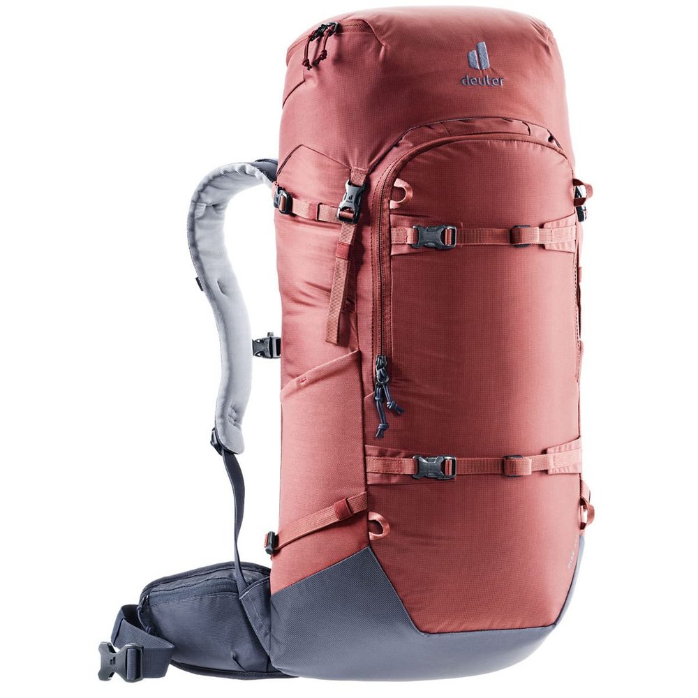 Deuter Unisex Adult's Rise 34+ Snowshoe Backpack, Redwood-Ink, 8 L