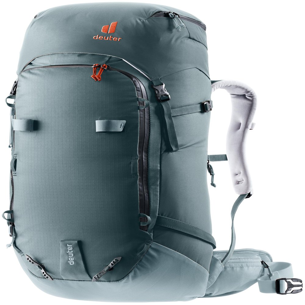 Deuter Womens Freescape Pro 38+10L SL Ski Tour Backpack, Shale-Tin, 38+10 Liter