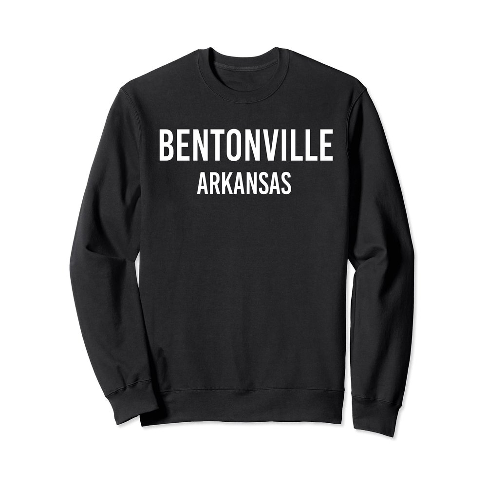 BENTONVILLE ARKANSAS AR USA Patriotic Vintage Sports Sweatshirt