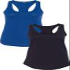 1533 Next Level The Ideal Racerback Tank Medium Royal-Black view 1