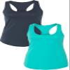 1533 Next Level The Ideal Racerback Tank LargeIndigo-Tahiti view 1