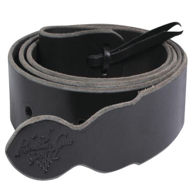 Schutz Brothers Professional's Black Latigo Leather Cinch Tie Strap Black N/A