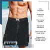 NORTY Swim - Big Mens Camouflage Swim Suit, Grey 41574-XXXXX view 4