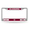 Rico Industries NCAA Alabama Crimson Tide 2020 National Champions Standard Chrome License Plate Frame view 1